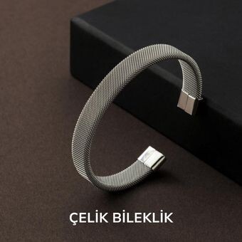 Çelik Erkek Bileklik