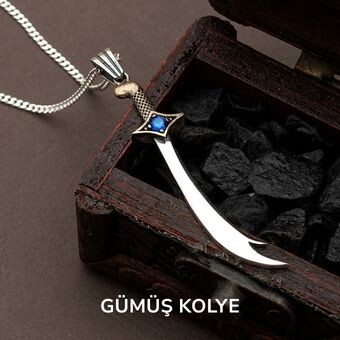 Erkek Gümüş Kolyeler 